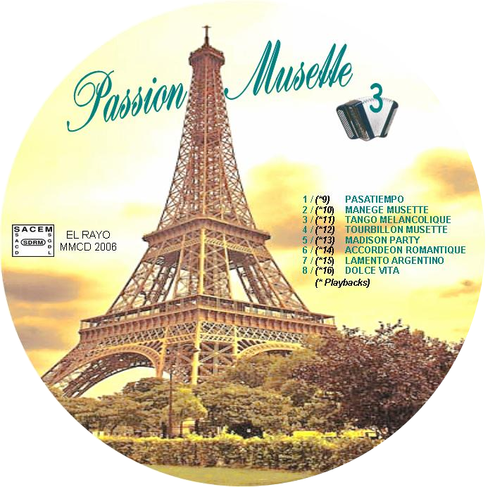 CD - PASSION  MUSETTE 3